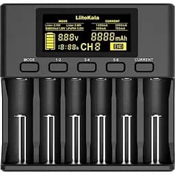 Універсальний зарядний пристрій LiitoKala Lii-S6 EU на 6 каналів - мініатюра 2