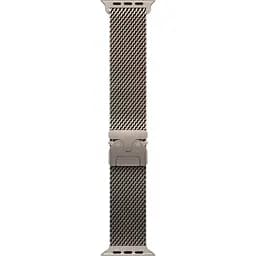 Ремінець DK New Milanese Loop для Apple Watch 42/44/45/46/49mm Titanium [124245] - мініатюра 2