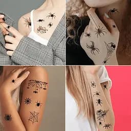Набір дитячих тимчасових тату "Halloween black" Fresh Tattoo tatto-halloween-black-set-30 - мініатюра 7