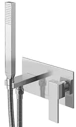 Набір гігієнічного душу Kohlman Excelent хром QW138H, Хром