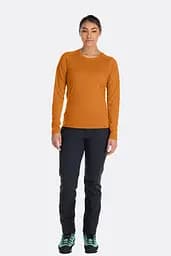 Жіноча футболка Rab Syncrino Base LS Tee Womens 8 Помаранчевий - мініатюра 2