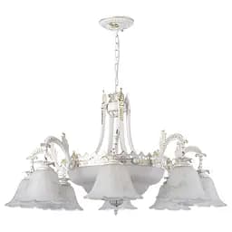 Люстра подвесная Brille классическая E27 60W WH (BKL-443S/11)