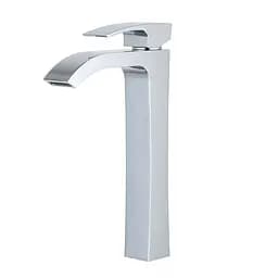 Смеситель для умывальника Gappo высокий хром G1007-81 Хром