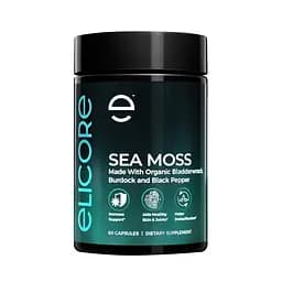 Морський мох Elicore Labs Sea Moss, 60 капсул для підтримки імунітету
