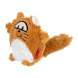 Игрушка для собак Лиса с большой пищалкой GiGwi Plush плюш искусственный мех 18 см