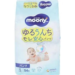 Підгузки-трусики Moony 2 (4-8 кг) 54 шт.