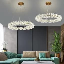 Подвесная люстра ALMA со стеклянными палочками Ø 80 см Ст. NO 4–800 AB | Line F