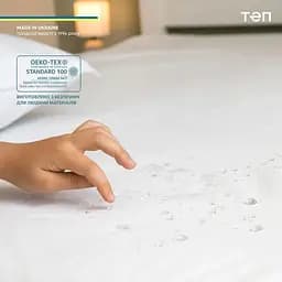 Простирадло-чохол ТЕП Waterproof Бамбук водонепроникне 90х200 см (2-01073_00000) - мініатюра 7