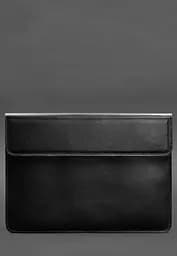 Шкіряний чохол-конверт BlankNote на магнітах для MacBook Pro 16" Чорний - мініатюра 2