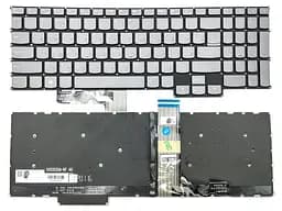 Клавіатура для Lenovo Legion 5-15 5-15ITH6H 5-15ITH6 5-15ACH6H 5-15ACH6 5-15ACH6A (RU Black + RGB підсвітка). Оригінал.