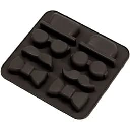 Форма силіконова Mys Silicone для льоду Детектив 14х13х2 см в асортименті (48808) - мініатюра 3