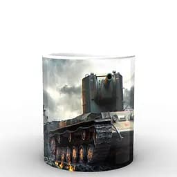 Кружка GeekLand World of Tanks постер WT.02.004 330 мл белая