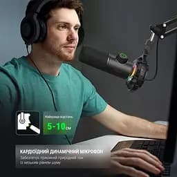 Мікрофон Fifine USB (K658) - мініатюра 18