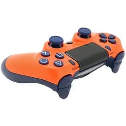 Геймпад джойстик Doubleshock Wireless PS4 Double Motor Vibration DualShock 4 Orange-Blue