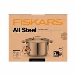 Каструля Fiskars All Steel матова 5 л (1064752) - мініатюра 8
