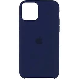 Чохол Silicone Case AA для Apple iPhone 11 Pro Max 6.5" Синій / Deep navy