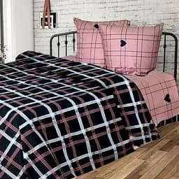 Комплект постільної білизни Ярослав t 371 полуторний Бязь набивна  (53727)