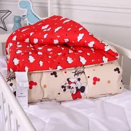 Набір антиалергенний MirSon зима Kids Time 20-0027 Mine mouse 140x205 см EcoSilk: ковдра з подушкою (2200009664069) - мініатюра 6