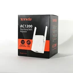 Усилитель сигнала Wi-Fi ретранслятор, репитер, точка доступа Tenda A18 Wi-Fi 5 (AC1200 5 ГГц, 1xFE LAN, 2 2dbi MIMO) - мініатюра 5