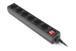 Фільтр живлення REAL-EL RS-6 Protect M 3м Black (EL122300034) - мініатюра 5