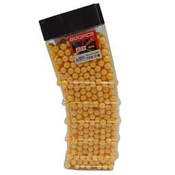 Пластикові пульки для дитячої зброї Bambi 6 мм 800 шт. TD2023132(Orange)