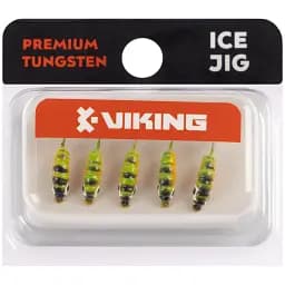 Мормишка вольфрамова Viking Fishing Shrimp 0.91g 9mm Hot3 (5шт) - мініатюра 2