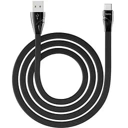 USB Cable Hoco U57 Twisting Type-C Black 1.2m