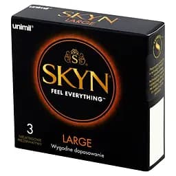 Безлатексні презервативи SKYN Large 3 шт
