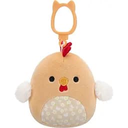 Мягкая игрушка на клипсе Squishmallows Петух Рути 9 см (SQCP00465)