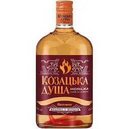 Настоянка Козацька душа Медова з перцем 40% 0.5 л