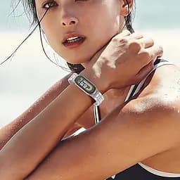 Ремінець для фітнес-браслета Tamister для Xiaomi Mi Band 8 і 9 Type C металевий із застібкою сріблястий - мініатюра 7