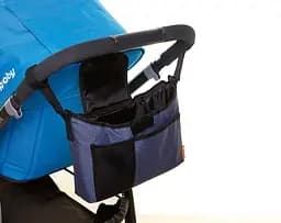 Сумка-органайзер на коляску DreamBaby On-The-Go Blue Denim, синя (F2256) - мініатюра 4