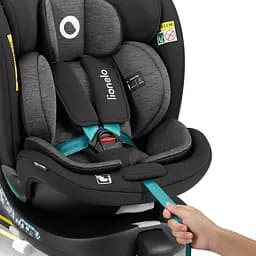 Автокрісло Lionelo Navy I-Size black turquoise (LO-NAVY I-SIZE BLACK TURQUOISE) - мініатюра 11