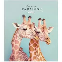 Тетрадь общая Школьник Love in paradise в линейку 48 листов УФ-лак 10 шт. (048-3256L)