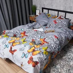 Підковдра Moon&Star Мікросатин Premium Butterfly Dream Полуторна Євро 160x220 см - мініатюра 3