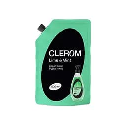  Жидкое мыло Clerom Lime and mint дой-пак 500 мл