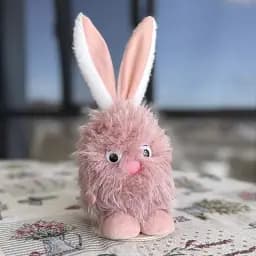 Великодній зайчик "Рожевий комфорт" великий MIS LT