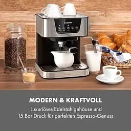 Кавоварка Klarstein Arabica 15 бар 1050 Вт (10033729) - мініатюра 7
