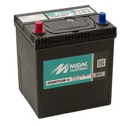 Аккумулятор 6СТ-37A MIDAC HERMETICUM Asia, 12V, 37Ah, (+/-), EN330А