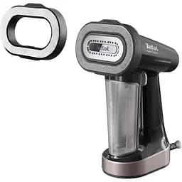 Компактний відпарювач Tefal Pure Force 3 в 1 чорно-рожевий (DT8765E0)