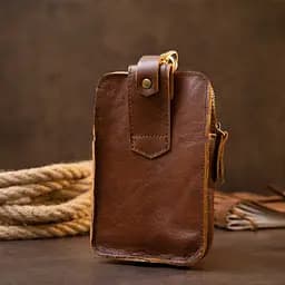 Чоловіча сумка-барсетка на ремінь Vintage 10,5х17х3,5 см sum0013980 - мініатюра 6