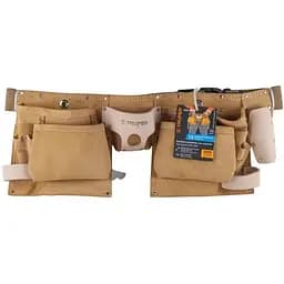 Пояс столяра Truper Шкіра 13 кишень 49х24 см (POHE-13C)