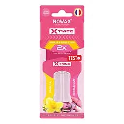 Ароматизатор Nowax X Twice - Bubble Gum & Vanilla с двойной капсулой (NX00152)