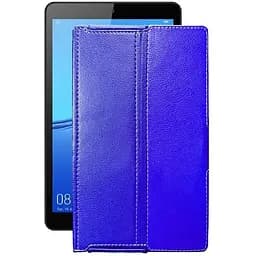 Чехол StatusCASE из экокожи для планшета Huawei MediaPad M5 Lite 8 Синий