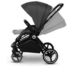 Універсальна коляска 2 в 1 Lionelo Mika Grey Graphite, темно-сіра (LO-MIKA 2IN1 GREY GRAPHITE) - мініатюра 3