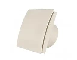 Декоративний малошумний вентилятор MMotors MM 100, 169 м³/ч, зі зворотним клапаном, пластик, бежевий