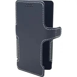 Чохол-книжка StatusCase Book Universal Cover 6" (18:9) Black - мініатюра 2