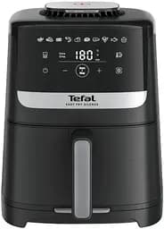 Мультипечь Easy Fry Silence 1670Вт чаша-5л сенсорное управл. 10 программ пластик черный Tefal kuh0015043