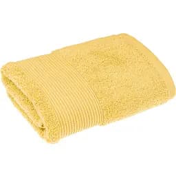 Рушник махровий Home Line з бордюром 500 г/м² 70х40 см жовтий (165672)