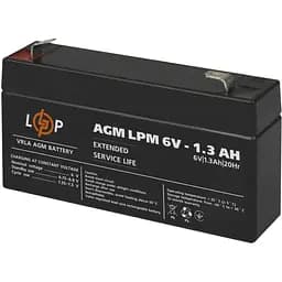 Акумулятор AGM LPM 6V - 1.3 Ah
